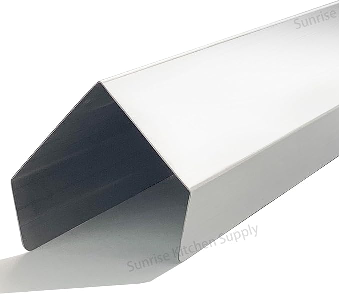 Sunrise Kitchen Supply Stainless Steel Deep Fryer Joining Strip/Connector (23 3/8"L x 2 3/8"W)