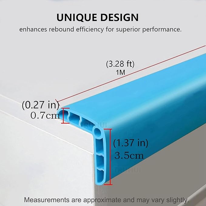 Colorful Rubber Wall Corner Guard Edge Protector,Anti-Collision Strip, Self-Adhesive Wall Guards, Safety Edge & Corner Guards, Length 3.28 ft,Grey