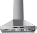 IKTCH 30-Inch Wall Mount Range Hood, 900 CFM, Stainless Steel, Gesture Sensing & Touch Control, 4-Speed Fan, Adjustable LED Lights, Ducted/Ductless Convertible