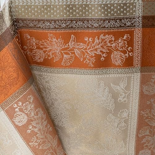 Benson Mills Heirloom Harvest Tablecloth (Terracotta 60"x 104" Rectangular)