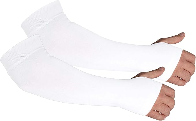 Arm Protector Sleeves for Elderly Thin Skin, Bruising, Sun Protection, Men, Women