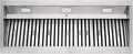Range hood, 48 Inch Range Hood Insert with 1200 CFM Powerful Suction, Ultra Quiet Ducted Stainless Steel Kitchen Stove Vent Hood with Dimmable LED Lights, Timer, 4-Speed Touch Control