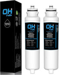 Water Filter HX2017F-A Replacement, Compatible with Hisense HX2017F-A, HX2017FR-A Water Filter Cartridge, 2 Filters Included