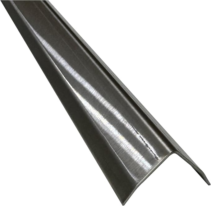 Brushed 304 Stainless Steel Corner Guards, 48" Wall Protectors, 20ga & 16ga, Available in 1/2" to 4", Multi-Pack Options (1, 2, 5, or 10) (10, 1 1/4 x 1 1/4, 16ga, with Hug Edges)