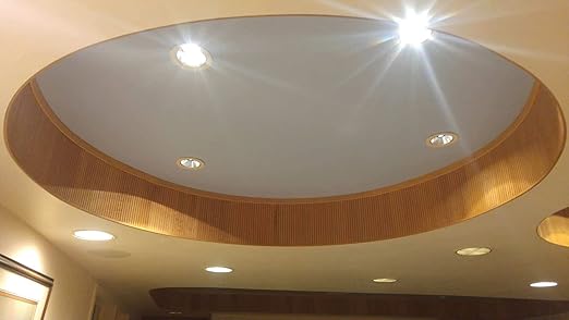 Unfinished White Oak Veneer Flexible Decorative Tambour 1/2"Centers - 4'x 8'
