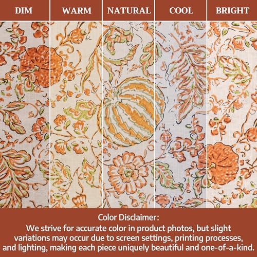 Maison d' Hermine Placemats Set of 4 Reusable 100% Cotton (13"x19")