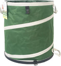 46-Gallon Collapsible Trash Can (22x28 in) Hard-Shell Bottom Yard Garden Bag,Big Leaf Bag,Yard Waste Bag,Debris Container,Pop-Up Recycling Bin,Camping Waste Bin,Laundry Hamper,Lawn Grass,Weeds Barrel