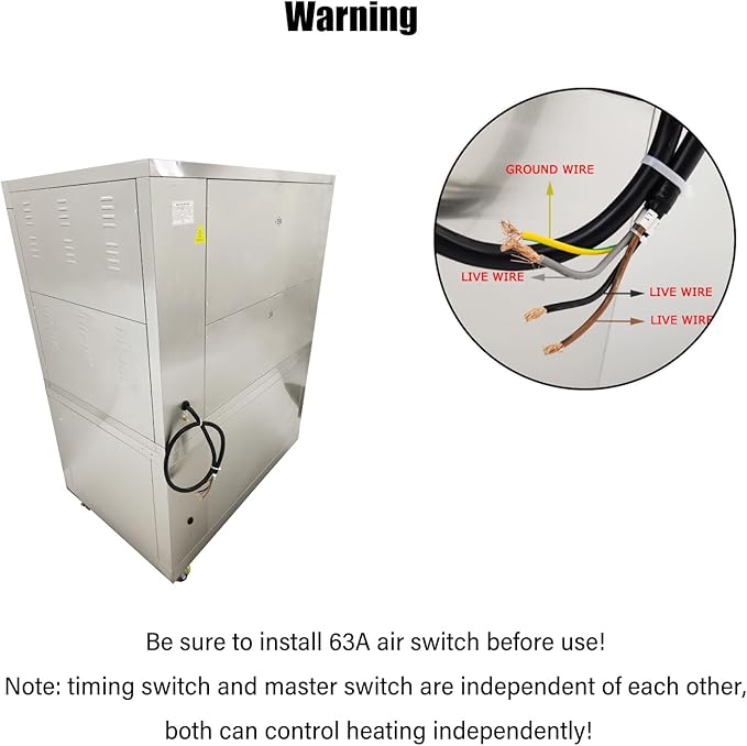 Electric Pizza Oven up to 400℃(752℉) Commercial Portable Indoor Pizza Triple Oven with Fermentation Tank Fits 4 Baking Sheets and 8 Fermentation Sheets AC220V/13.2kW