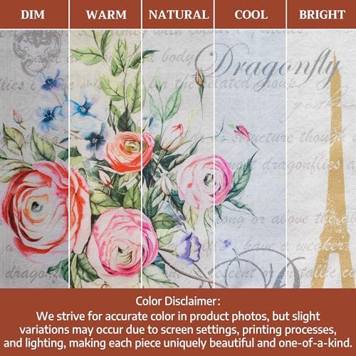Maison d' Hermine Placemats Set of 2 Reusable 100% Cotton (13"x19")