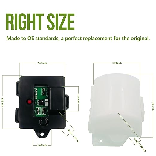 637360 Temp Monitor Control Kit: Upgraded Temperature Sensor for Norcold RV Refrigerator Cooling Unit, Compatible with 2118, 1200, 1201, 1210, 1211 Series, Thermistor Parts Replacement 634677 634678