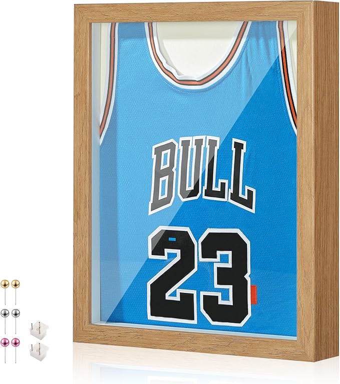 16x20 Shadow Box Display Case Picture Frame with Soft Linen Back, Large Wood Color Shadow Box 16x20 for Flowers Medal Display Case Jersey pet Graduation Memorabilia Baby Ltems Crafts Photos