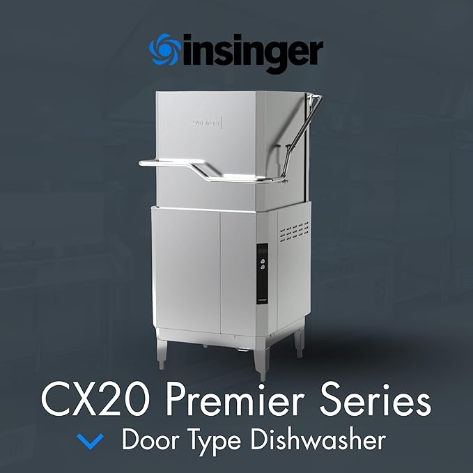 CX20 Premier Series Door Type Dishwasher, Stainless Steel