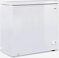 TABU 10 Cu Ft Chest Deep Freezer, Large Chest Freezer with 7 Level Adjustable Temperature,Compact Freestanding Top-opening Deep Freezer with Removable Storage Basket, White