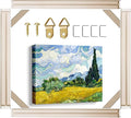 Canvas Stretcher Bars 12x24 Inch Frame Kit, Available in 25+ size Wood Stretcher Bars for Home and Office, Gallery Wrap Wall Arts Supply for Oil Painting, Poster, Picture & Paint by Numbers