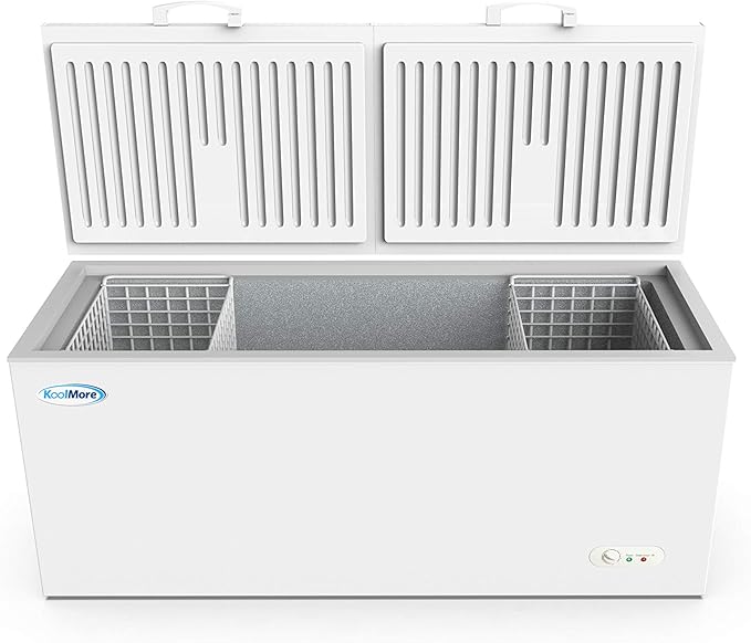KoolMore SCF-20C Chest Freezer, 20 cu. Ft, White