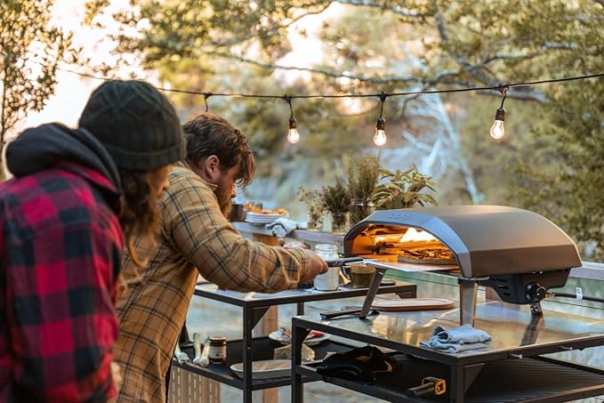Ooni Koda 16 Gas Pizza Oven - Ultimate Pizza Oven Bundle - Includes 14" Perforated Pizza Peel, Turning Peel and Koda 16 Cover