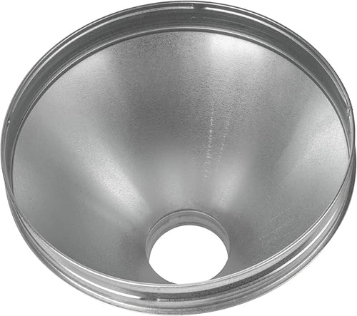 12"" to 4"" Inch Round Duct Reducer - Galvanized Steel Pipe Increaser - Coupling for Round Duct Ventilation Systems - Heating & Cooling, HVAC, Gray
