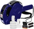 Perco Lite 1 Line Date Gun Kit - Includes 2 White Rolls, 4 Rolls of Best by Labels, 2 Ink Rollers - 1 Ink roll and Labels Pre-Loaded