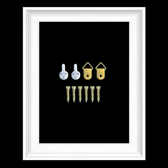 DIY Canvas Floater Frames, 1.25" Deep, Floating Frame for Canvas Prints, White 16x16 inches