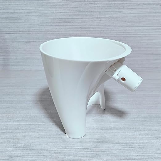 Flour Funnel for KitchenAid Stand Mixers, Compatible with Artisan KSM150 and Bowl Lift Models, Lightweight Baking Accessory, Easy-Pour and Clean Design