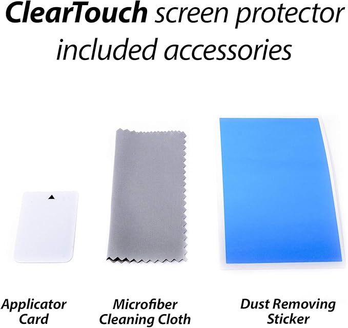 BoxWave Screen Protector Compatible with Revolution Cooking InstaGLO R90 Toaster - ClearTouch Crystal (2-Pack), HD Film Skin - Shields from Scratches