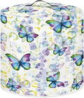 Fashion Butterfly Fryer Dust Covers for 3Qt Instant Pot Small Appliance Covers Hand Washable Dust Resistant Gifts for Kitchen Decor Living Room Slow Cooker Cover M