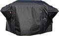 Extension Griddle Cover for All 28"&36“ with Foldble Shelf Models,Waterproof 300D*300D Dyed Polyester with TPU Coating; Flat Top Gas Grill Cover, Black；