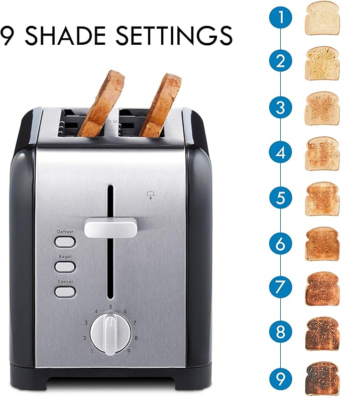 Kenmore 40600 2-Slice Toaster in Black