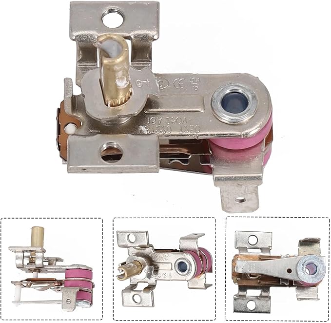 Adjustable Temperature Switch Heating Bimetal Thermostat KST220