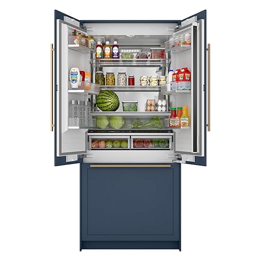KoolMore Reserve 36 in. Panel-Ready French Door Refrigerator with Ice Maker and Water Dispenser, Frost-Free, 19.6 Cu. Ft. ETL Listed and Energy Star