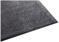 Guardian Platinum Series Indoor Wiper Floor Mat, Rubber with Nylon Carpet, 2'x20', Grey
