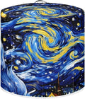 Starry Night Dust Cover with Pocket for Instant Pot, Rice Cooker and Air Fryer, Polyester, Water Resistant, Open Closure, Appliance Cover