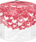 Pink Love Heart Print Air Fryer Cover 3 Quart Valentine's Day Theme Kitchen Appliance Dust Cover for Pressure Cooker Cover/Toaster/Oven/Rice Cooker/Steamer