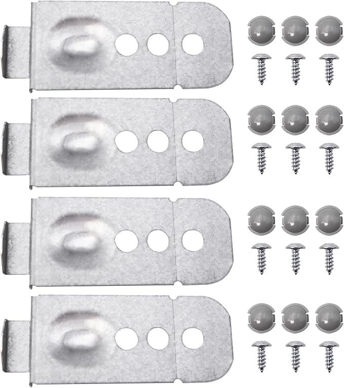 4pc DD98-01051C Dishwasher Installation Bracket kit Compatible with Samsung
