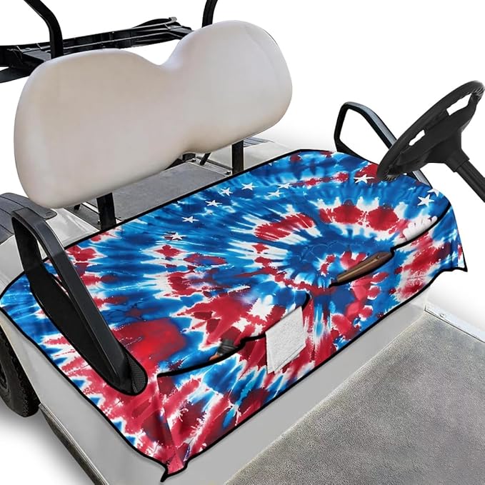 Golf Cart Seat Cushion Cover with Durable Non-Slip Backing, Waterproof Protection and Comfortable Fabric for Golf Course and Outdoor Utility Use