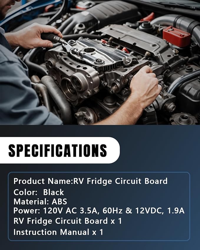 Sorello Power Module Control Board, RV Fridge Circuit Board Compatible with Dometic DM2652 RM2652 - Replace 3316348.9 33163489