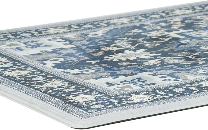 QSY Kitchen Anti Fatigue Floor Mats,Comfort Cushioned Standing Rugs,Waterproof,Non-Slip Memory Foam Kitchen Mats for Floor,39x20x0.5 Inch