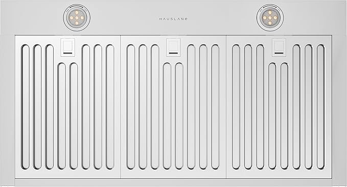 Hauslane - Chef Series Range Hood 36" WM-538 Wall Mount Range Hood - European Style Stainless Steel Stove Ventilation - 3 Speed, Touch Control, LED Lamps, Baffle Filters - Vented or Ductless