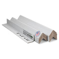 IDL Packaging 2” x 2” x 18” Cardboard Edge Protector (Pack of 20) - Corner Protectors for Shipping, Storage, & Moving – Reinforced Corner Guard Protection for Pallets, Wall Corners, & Furniture