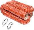 NOWBALL 4.5in Automotive Air Duct Hose, Length 2 Meter-6.6ft, 4.5" Silicone Flexible Cooling Ducting, 114mm High Heat Brake Exhaust Hose for Car, Garage, Dryer Air System