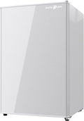 Premium Undercounter/Freestanding Beverage Cooler & Mini Fridge 4.3 Cu.ft./122L with Reversible Solid Doors, Compact Refrigerator for Home, Restaurants, Commercial