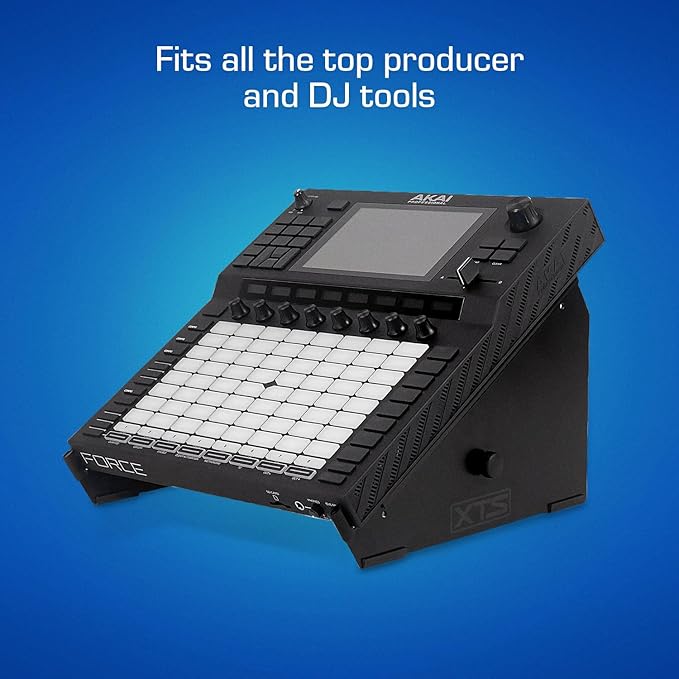 ANALOG CASES XTS Desktop Stand, XL 11.8" - 20.8" Size for Mixer/DJ Controller/Keyboard/Eurorack, Adjustable Length, Easy To Assemble and Resize