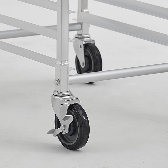 Commercial Knockdown 20-Tier Aluminum End Load NSF Sheet/Bun Pan Rack (32L-035)