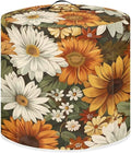 Daisy Pressure Cooker Cover Instant Pot Accessories Instant Pot Kitchen Appliance Dust Cover with Pockets for Rice Cooker Air Fryer Slow Cooker Dust Covers for Kitchen Size M