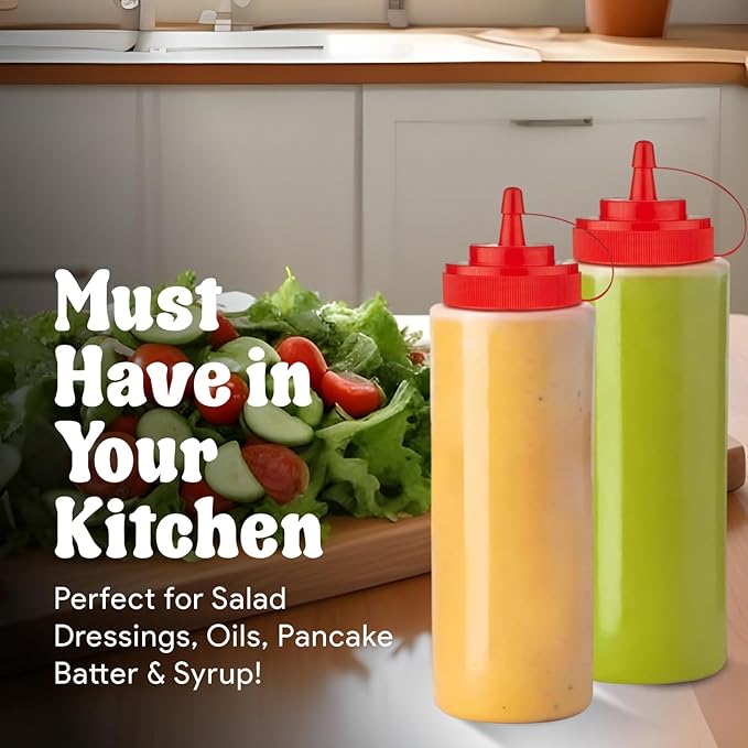 Norcalway Squeeze Bottles 24oz4p