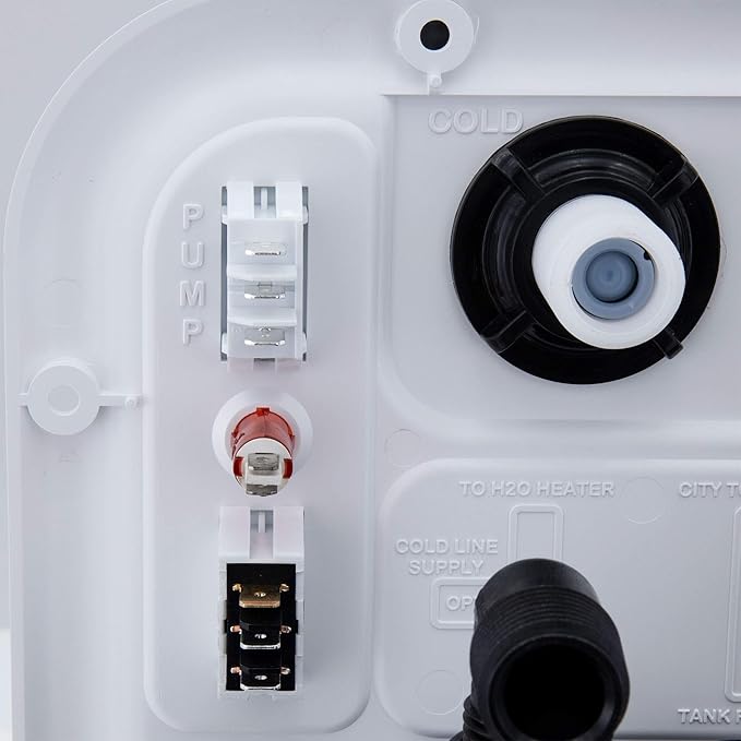 RecPro RV Water Management Panel | Nautilus P4 | 8-Function City-Water Fill (No, Don't Include Install Kit) | Made in USA