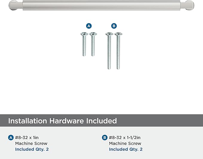 Amerock Ballard 10-1/16 inch (256mm) Center-to-Center Polished Nickel Cabinet Pull, BP37648PN