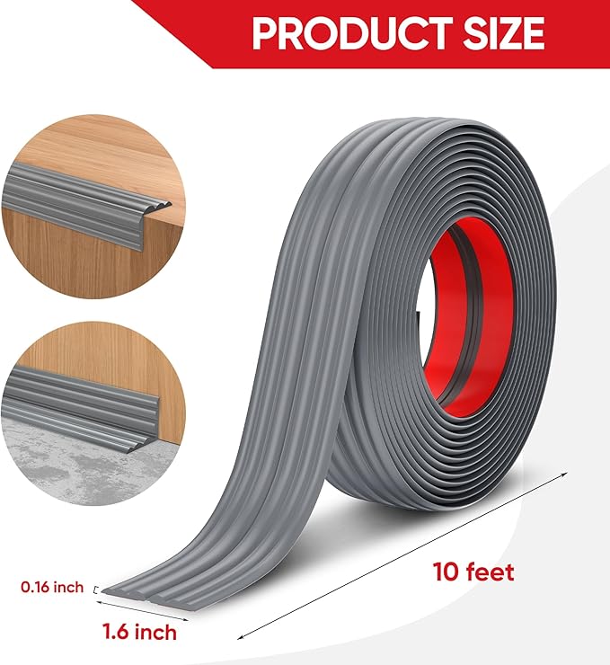 Wall Corner Protector Peel and Stick Wall Molding Trim Flexible Corner Guard Edge Protector Inside & Outside Corner Guard Strip for Wall Edge Ceiling Countertop