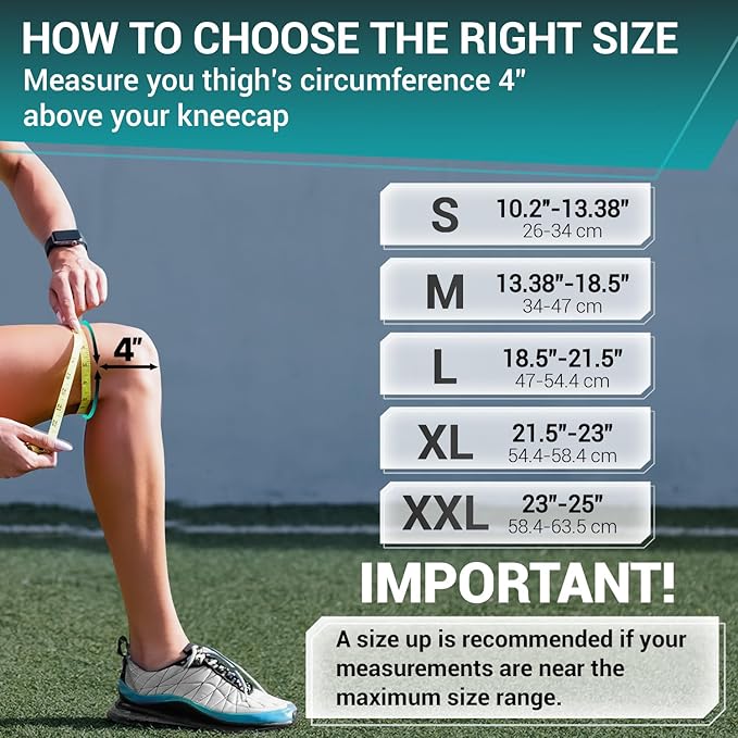 DR. BRACE ELITE Knee Brace with Side Stabilizers & Patella Gel Pads for Maximum Knee Pain Support and fast recovery for men and women-Please Check How To Size Video (Earth, Medium)
