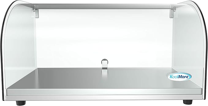 KoolMore DC-1C Bakery Display Case, 0.88 Cu. Ft - 1 Shelves, Clear